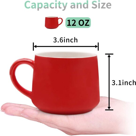 Surprise 3D Coffee Mug Santa Claus Inside,12 oz Cute Handmade Ceramics Cup,Chris - Picture 3 of 6